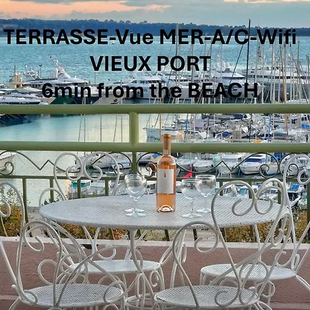 Apartamento Superbe Duplex Idealement Situe Proche Plages Avec Grande Terrasse Vue Port !l A1b59 Cannes